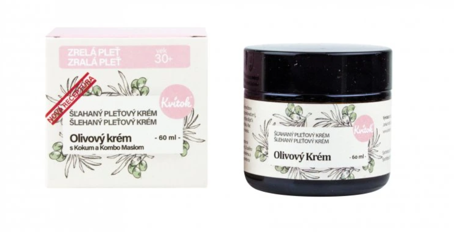 kvitok olivový krém